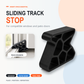 🛡️Secure Track Door Stop – säker dörrstopp, stötdämpande & minimalistisk design – perfekt för skjutdörrar, fönster och balkongdörrar ✨🏠