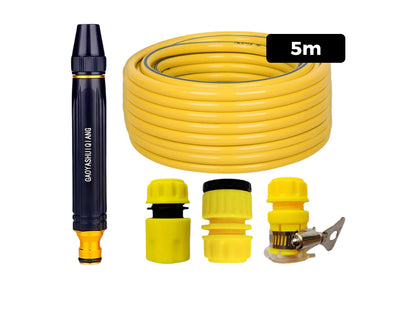 ⏰SISTA DAGEN! KÖP 2, FÅ 1 GRATIS!!🔥Hemmagjord högtryckstvättspistol med booster-munstycke och slang – ett måste för att vattna växter och grönsaker samt tvätta bilen. 👍💦