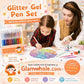 ✨🔥 REA! Glitter‑gelpenna set – skimrande bläck, smidig skrift & snabbtorkande för anteckningar, hantverk och barn!