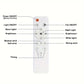 🔥 SmartBreez™ 40W LED-takfläkt med lampa – 20,5” ultratyst med fjärrkontroll 🎯 | E27 + GRATIS B22-adapter 🔌 | För sovrum 😴, kök 👩‍🍳 & garage 🛠️