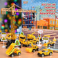 🎁 Byggteknikfordon Adventskalender – 24 överraskningar, diecast-modeller & lärorik lek – perfekt för julkalendern och små ingenjörer 🏗️🚛