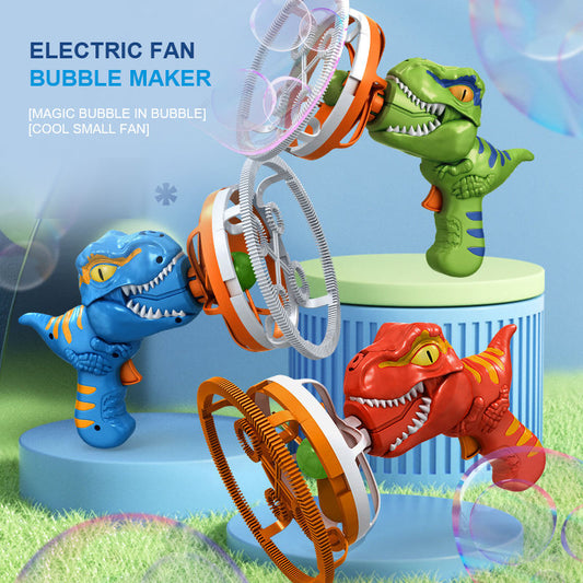 🦖 Elektrisk dinosaurie bubbelmaskin