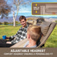 🪑Bärbar hopfällbar campingstol med gungfunktion – lätt, bekväm & tålig upp till 113 kg – perfekt för camping, fiske och uteplatsen ✨