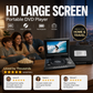 📺 7.8" HD Portabel DVD/EVD-spelare – stor skärm, uppladdningsbar & kompatibel med DVD/CD/USB/SD – Perfekt för hem & resor🎬✨