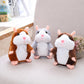 Pratande hamsterplysch, upprepar röster och skakar huvudet 🐹✨✅💥
