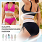 💥Bikinset med hög midja, magkontroll och färgblocksdesign👙