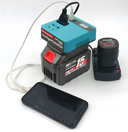 Smart inverter med litiumbatteri