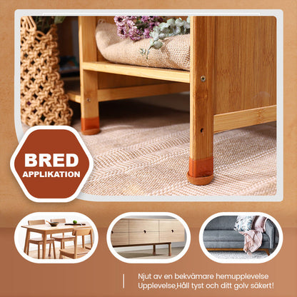 🏠👍Uppgraderade tysta benskydd för möbler