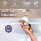 🔥 SmartBreez™ 40W LED-takfläkt med lampa – 20,5” ultratyst med fjärrkontroll 🎯 | E27 + GRATIS B22-adapter 🔌 | För sovrum 😴, kök 👩‍🍳 & garage 🛠️