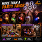 💞50 000+ SÅLDA! 🎉 Mini LED-fingerlampor – Klart flerfärgat sken, ett-trycks på/av. Mjukt elastiskt band passar bekvämt – perfekt för fester, konserter & lek! 🎶✨