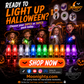 💞50 000+ SÅLDA! 🎉 Mini LED-fingerlampor – Klart flerfärgat sken, ett-trycks på/av. Mjukt elastiskt band passar bekvämt – perfekt för fester, konserter & lek! 🎶✨