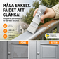 🎨 Vattenbaserad metallic silverfärg med inbyggd pensel – Snabbtorkande, Lättanvänd & Slitstark – Perfekt för Reparationer, Dekoration & Hushållsprojekt 🌿