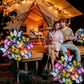 🦋Solcellslampor för utomhusbruk i form av fjärilar💐