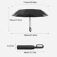 🌧️ StormShield™ Vändbart Automatiskt Paraply – Vindtålig Design, Förstärkt Ram & Reflexdetaljer 🛡️✨