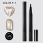 🥳💞50K+ SÅLDA! SISTA DAGEN – KÖP 1 FÅ 1 GRATIS🔥 Solid & Cat Eye Gel Nagellackspenna