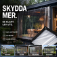 ⏳ 50 % RABATT NU! 🌧️ Tålig Genomskinlig Vattentät Presenning – Skydd Mot Regn, Vind & Kyla 🛡️
