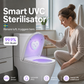 🚽  Fräschare toalett varje dag – smart UVC-toalettsterilisator med automatisk drift