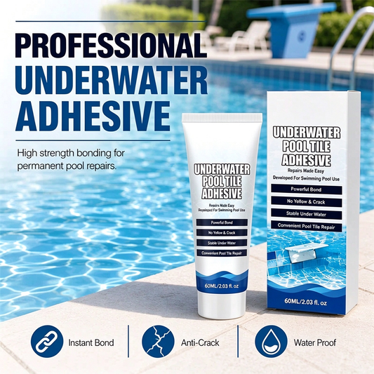 💧 Höghållfast undervattenslim för poolkakel – professionell reparation utan att tömma poolen – snabb bindning, hållbar & estetisk finish ✨