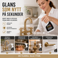 ✨ Återställ mässingens glans direkt – Effektiv spray mot fläckar och missfärgningar för mässing & metall 🔧
