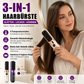 Trådlös 3‑i‑1 stylingkam – plattar, lockar & rätar ut – med keramisk teknik, 4 temperaturer & USB‑C – perfekt för resan 💇‍♀️✨