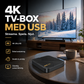 🎁 Android TV-box med Bluetooth ✨ Enkel streaming, smidigt ljud & bild i toppklass – perfekt för vardagsrum och filmkvällar 🍿🏡