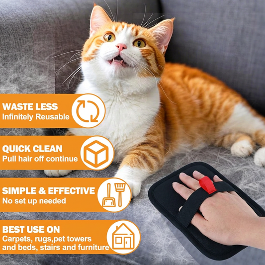 🎁KÖP 1, FÅ 1 GRATIS🔥Handskar för hårborttagning för djur🐱🐕