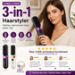Trådlös 3‑i‑1 stylingkam – plattar, lockar & rätar ut – med keramisk teknik, 4 temperaturer & USB‑C – perfekt för resan 💇‍♀️✨