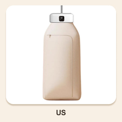 Portabel kompakt hopfällbar elektrisk klädtork