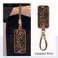 Leopardmönstrat iPhone-fodral med snodd