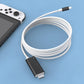 USB-C till HDMI-adapterkabel – streama, spela & ladda samtidigt – perfekt för Switch, mobil & surfplatta 📱💻📺.