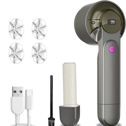 🔥Nyårsrea 50% rabatt🎁2 i 1 elektrisk luddborttagare