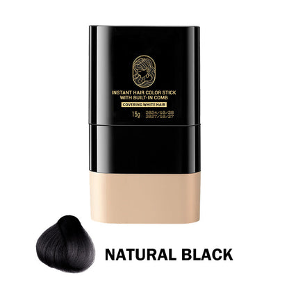 Omedelbar hårfärg sticka med inbyggd kam