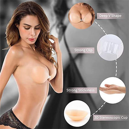 💖【Köp 1 +1 gratis】 👙 Stick-on osynlig samling bras✨