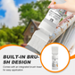🎨 Vattenbaserad metallic silverfärg med inbyggd pensel – Snabbtorkande, Lättanvänd & Slitstark – Perfekt för Reparationer, Dekoration & Hushållsprojekt 🌿