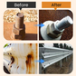 🎨 Vattenbaserad metallic silverfärg med inbyggd pensel – Snabbtorkande, Lättanvänd & Slitstark – Perfekt för Reparationer, Dekoration & Hushållsprojekt 🌿