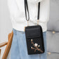Broderad Blommig Retro Mini Crossbody-väska