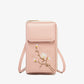 Broderad Blommig Retro Mini Crossbody-väska