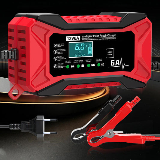 🔋60% RABATT🎉Smart bil- och motorcykelladdare – Multifunktionellt skydd, kompakt och enkel att använda🛵📦