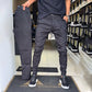 🔥Rabatt under begränsad tid🔥Herrbyxor med enfärgade slim fit-modell