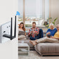 📶🚀 USB-WiFi-Signalförstärkare med dubbla antenner – utöka WiFi-täckningen hemma och på kontoret 🏠✨