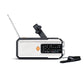 📻Solcellsväderradio med Handvev – 3 Laddningssätt, 2000mAh Powerbank & SOS-larm!