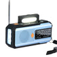 📻Solcellsväderradio med Handvev – 3 Laddningssätt, 2000mAh Powerbank & SOS-larm!