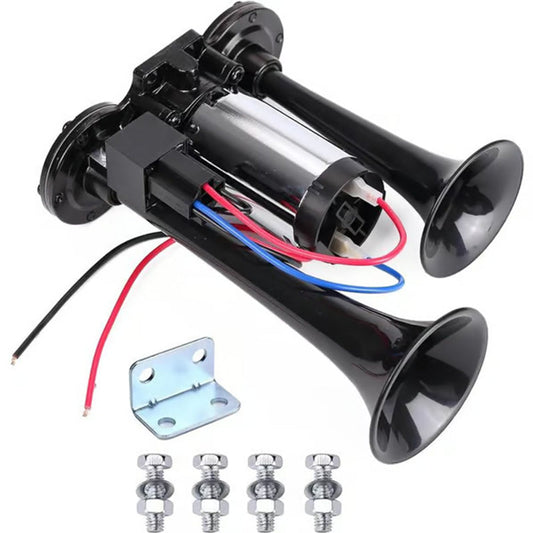 64 % RABATT📢 150 dB lastbilshögtalare｜🔧 Verktygsfri installation｜⚡ 12V/24V universal