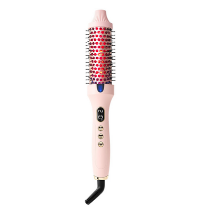 🔥 2-i-1 Magisk Styler – Räta & Locka På Sekunder – Keratin Infused & Anti-Bränn 💇‍♀️