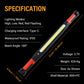 ⚡ 3000LM LED Arbetslampa – magnetisk bas, krok & 5200mAh batteri – perfekt för bilreparationer, hantverk och utomhusbruk 🔋✨
