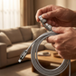 🔌4-i-1-snabbladdningskabel med hög effekt, 240 W PD med flera anslutningar, USB-A/USB-C till Type-C/Lightning, universell laddningskabel för mobiltelefoner och bärbara datorer