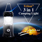 3-i-1 LED-flammig campinglykta