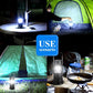 3-i-1 LED-flammig campinglykta