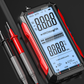 ⏰USB-laddningsbar digital multimeter – True RMS, automatiskt områdesvärde, bakgrundsbelyst LCD-display, KAT III 1000V 🛡️