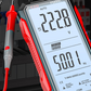 ⏰USB-laddningsbar digital multimeter – True RMS, automatiskt områdesvärde, bakgrundsbelyst LCD-display, KAT III 1000V 🛡️